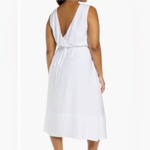 Vince Plus Cross Back Midi Dress
